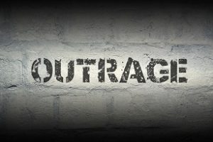 outrage